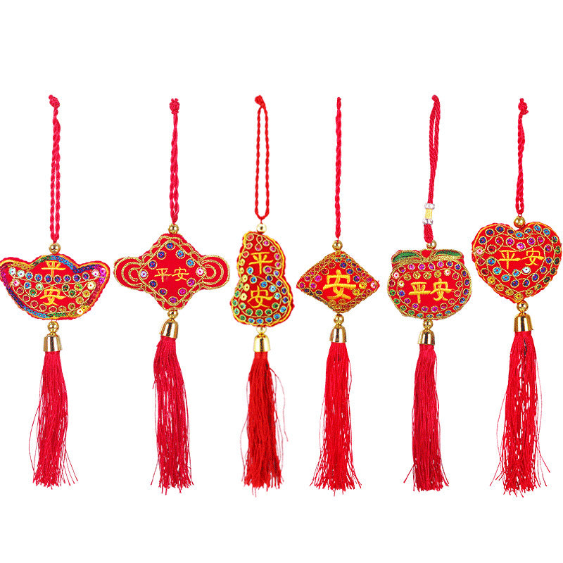 Chinese New Year Embroidered Sachet Bag