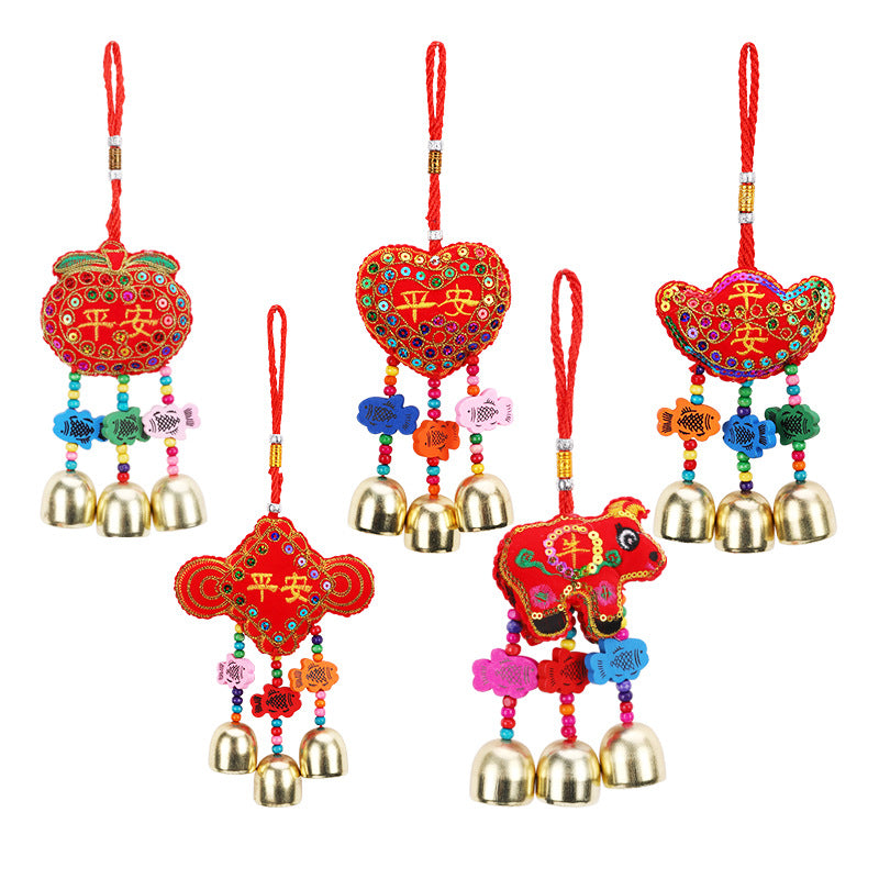 Chinese New Year Embroidered Sachet Bag