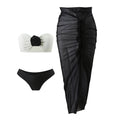 Three-Piece Mesh Bikini Set