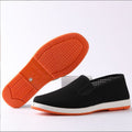 Men's Breathable Canvas Slip-On Shoes