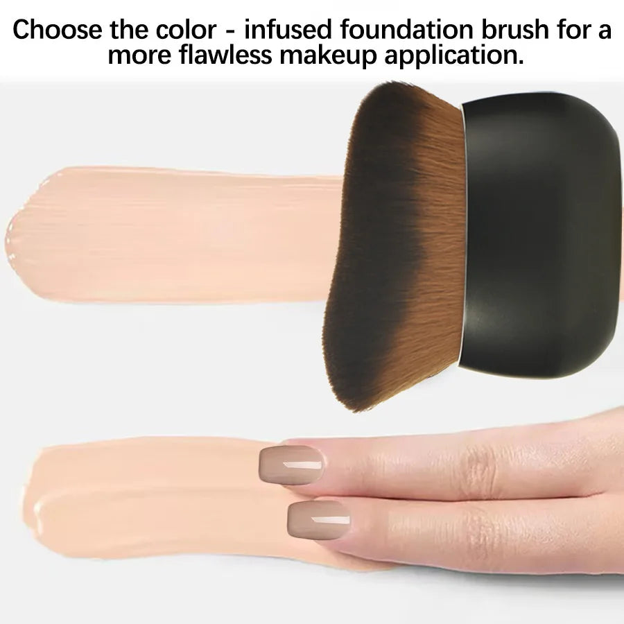 Oval Foundation & Contour Brush