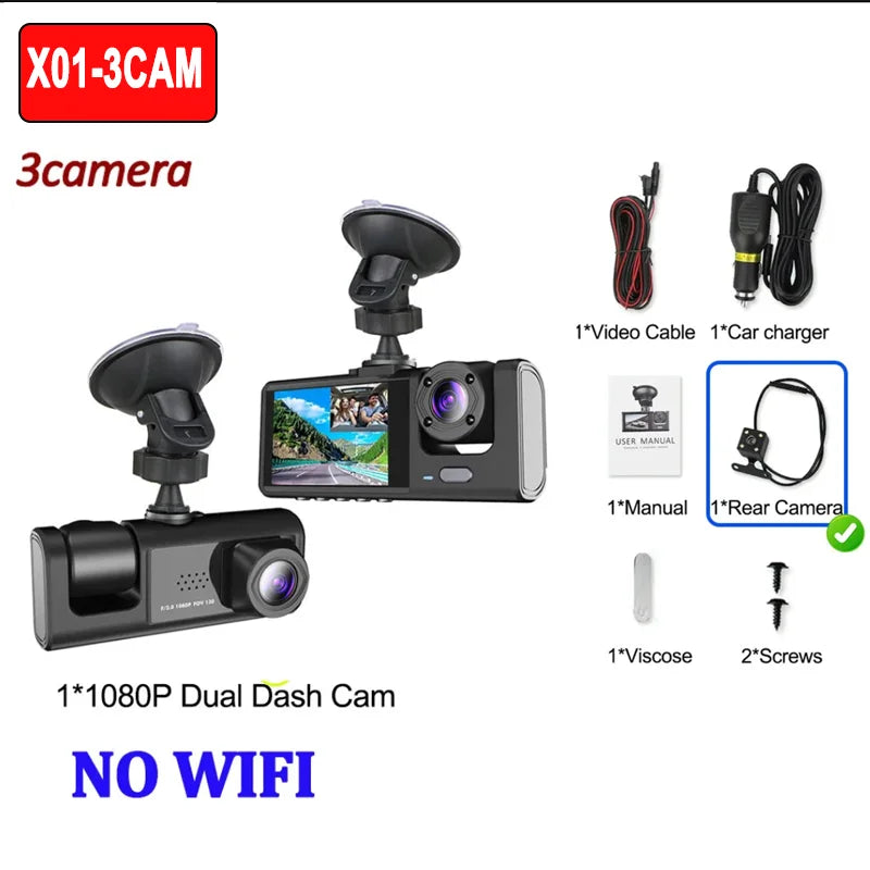 1080P WiFi Car DVR with App Support