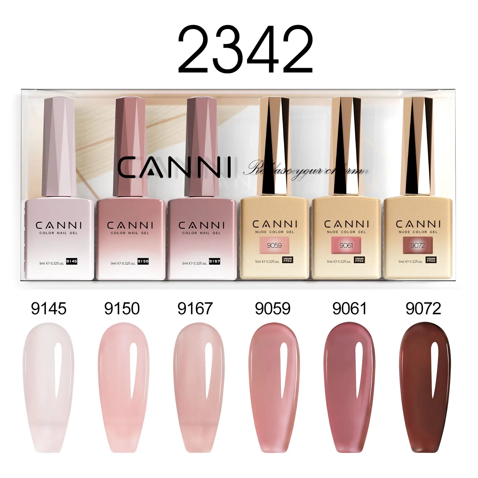 CANNI Semi-Permanent Gel Polish Kit
