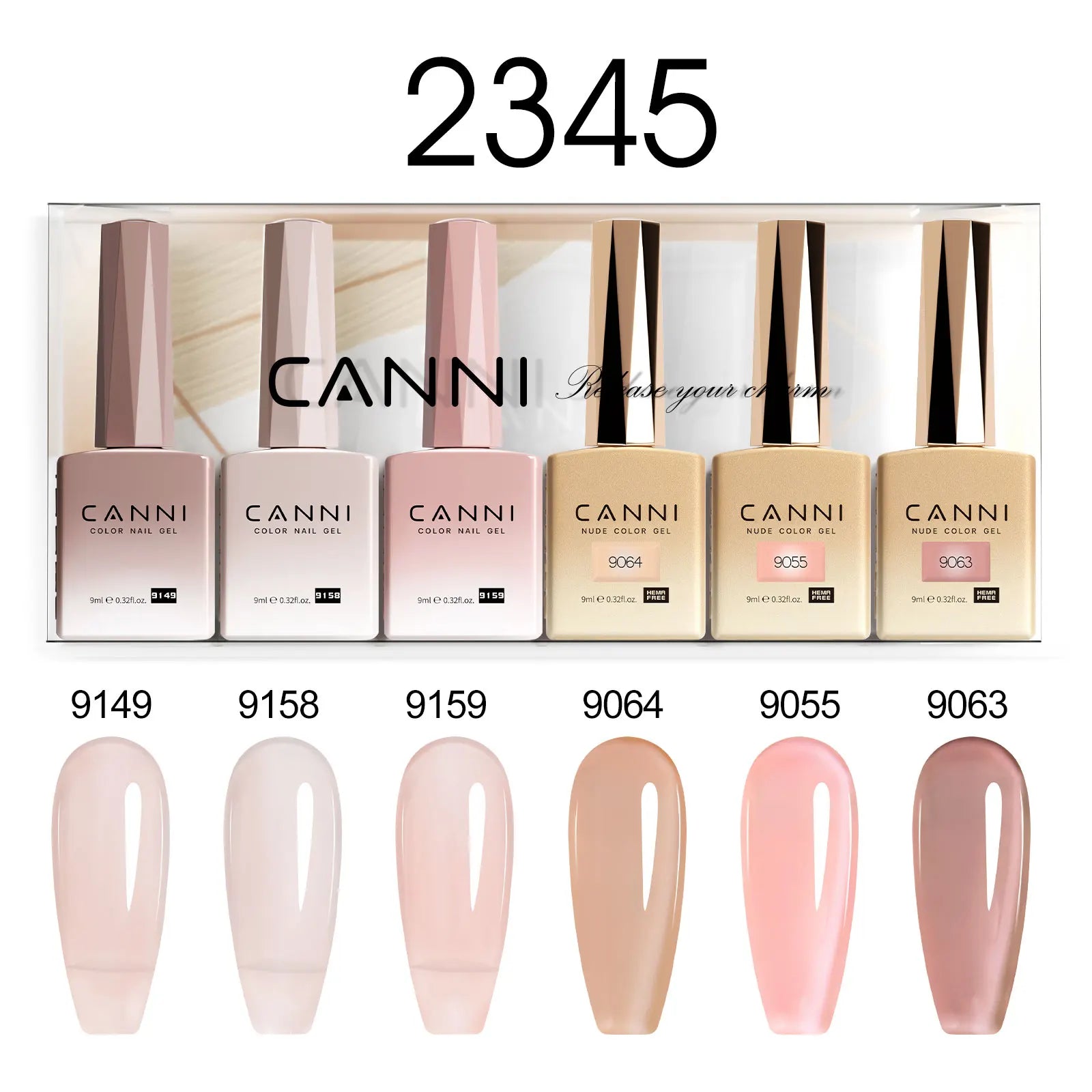CANNI Semi-Permanent Gel Polish Kit