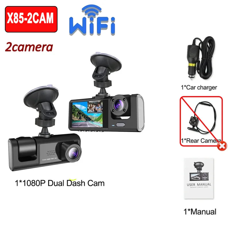 1080P WiFi Car DVR with App Support