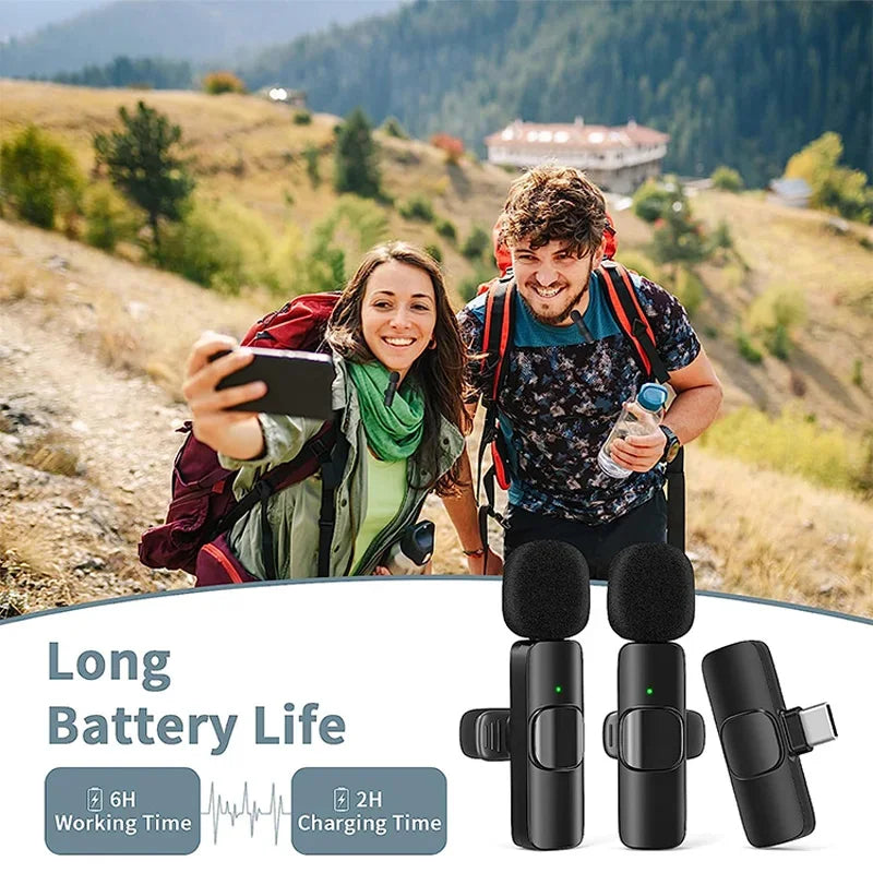 Lavalier Wireless Bluetooth Microphone