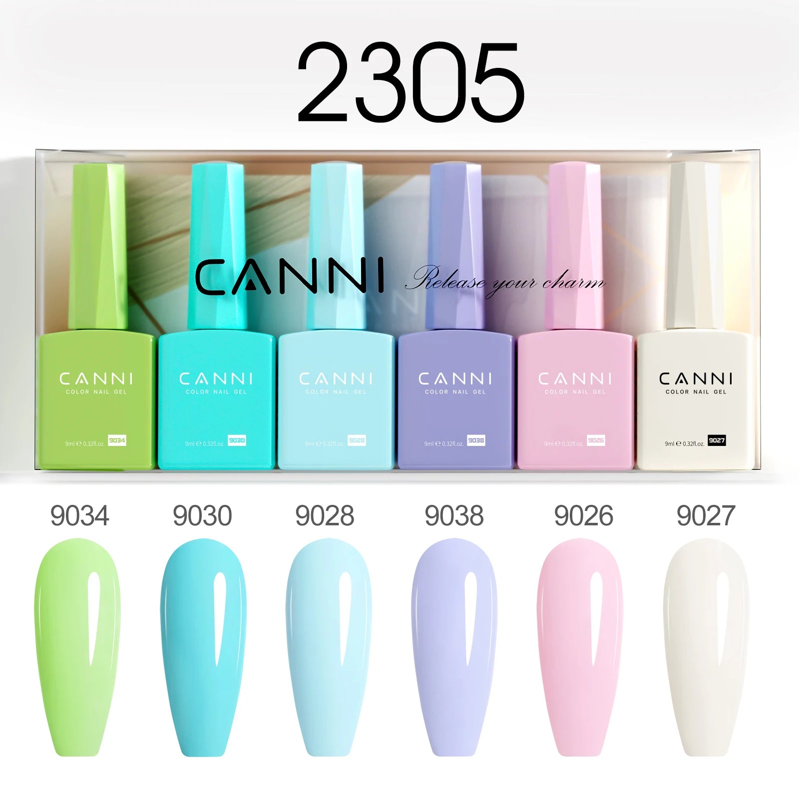 CANNI Semi-Permanent Gel Polish Kit