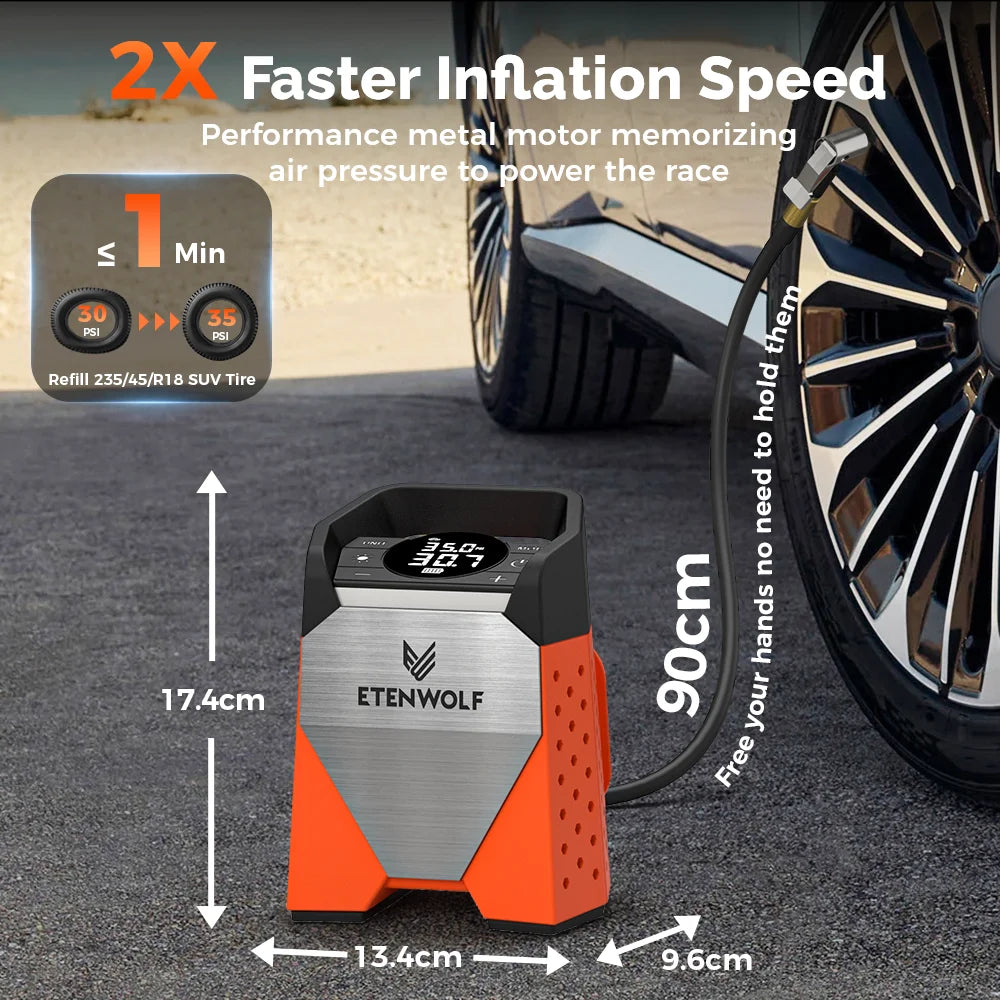 Portable Cordless Tire Inflator