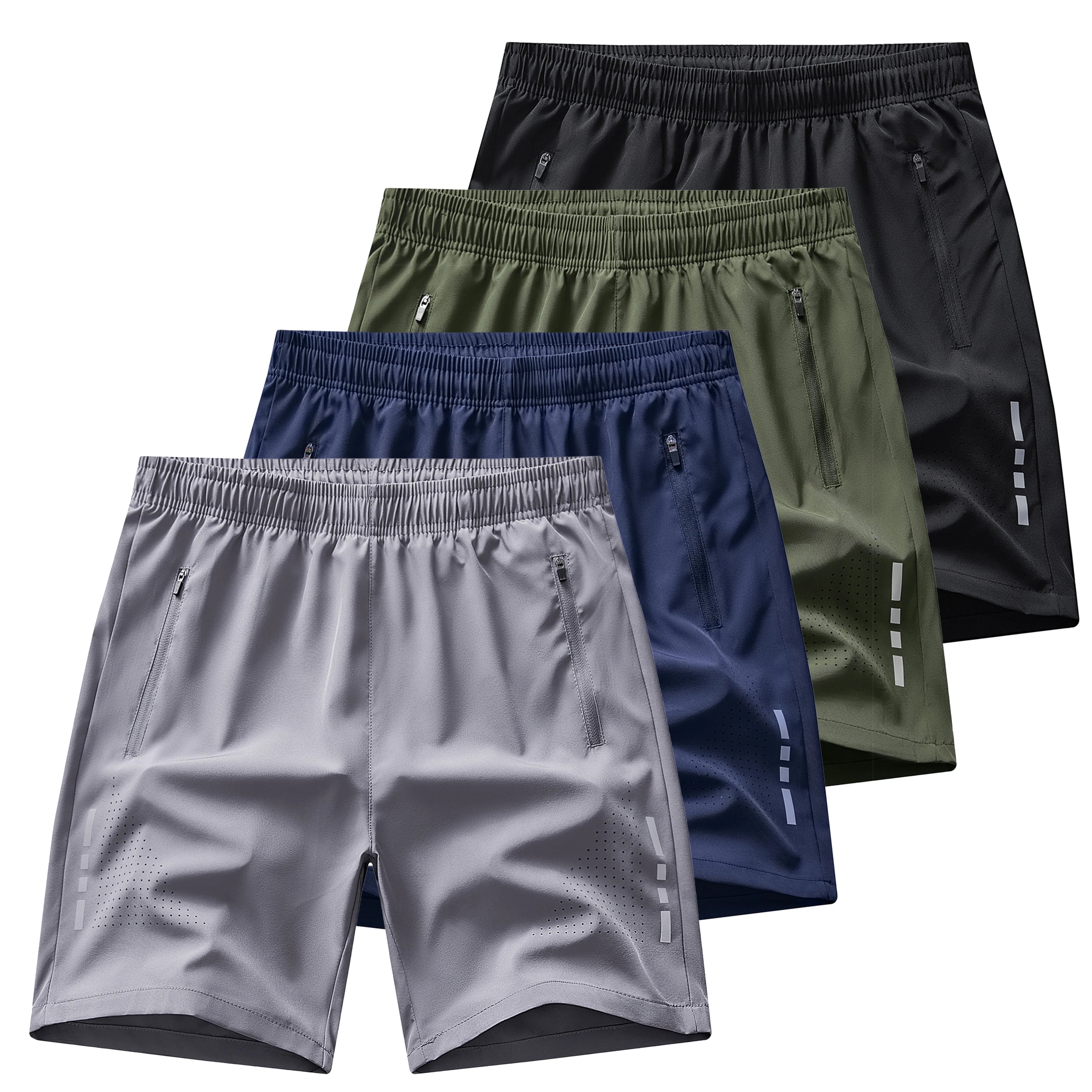 Men's Quick-Dry Running & Beach Shorts