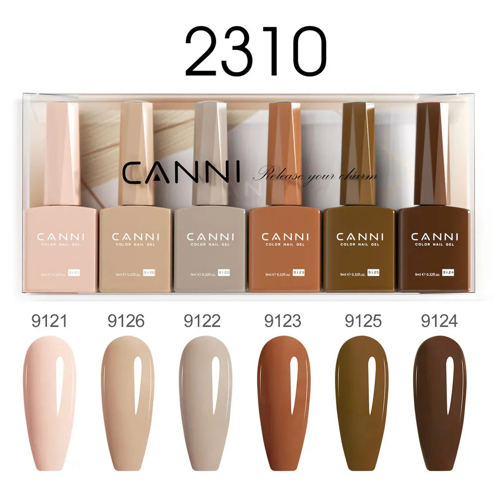 CANNI Semi-Permanent Gel Polish Kit