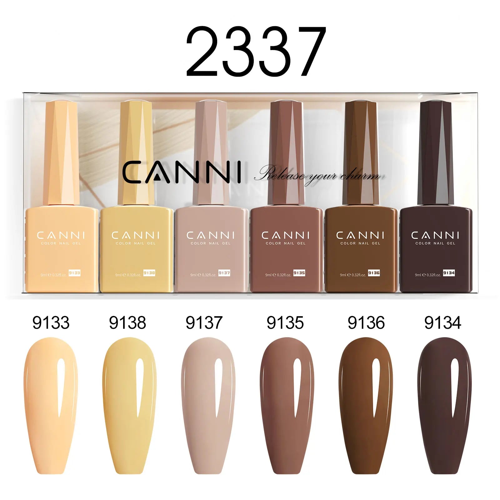 CANNI Semi-Permanent Gel Polish Kit