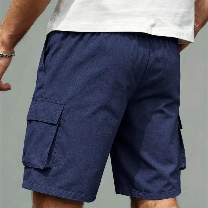 Men's Multi-Pocket Cargo Shorts