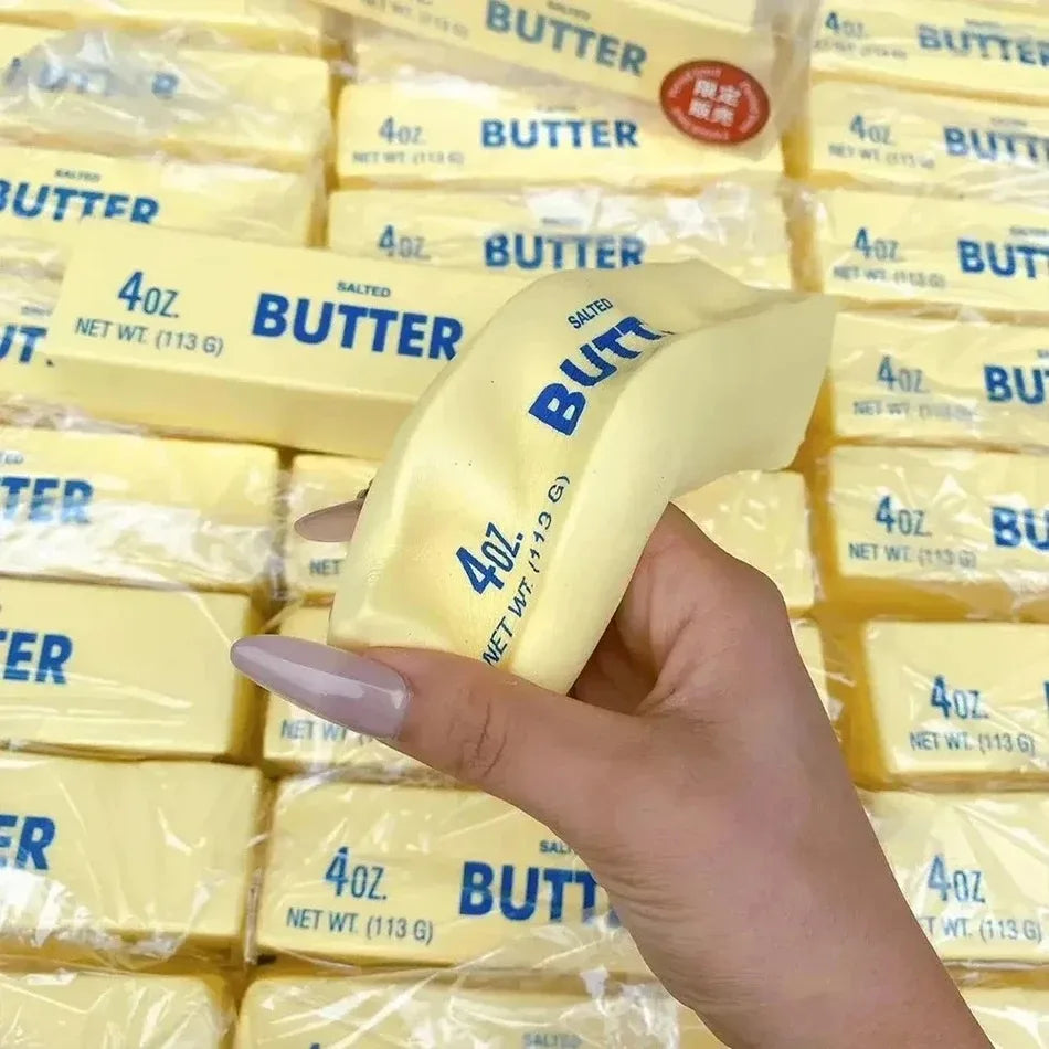 Realistic Butter Stick Squishy Toy