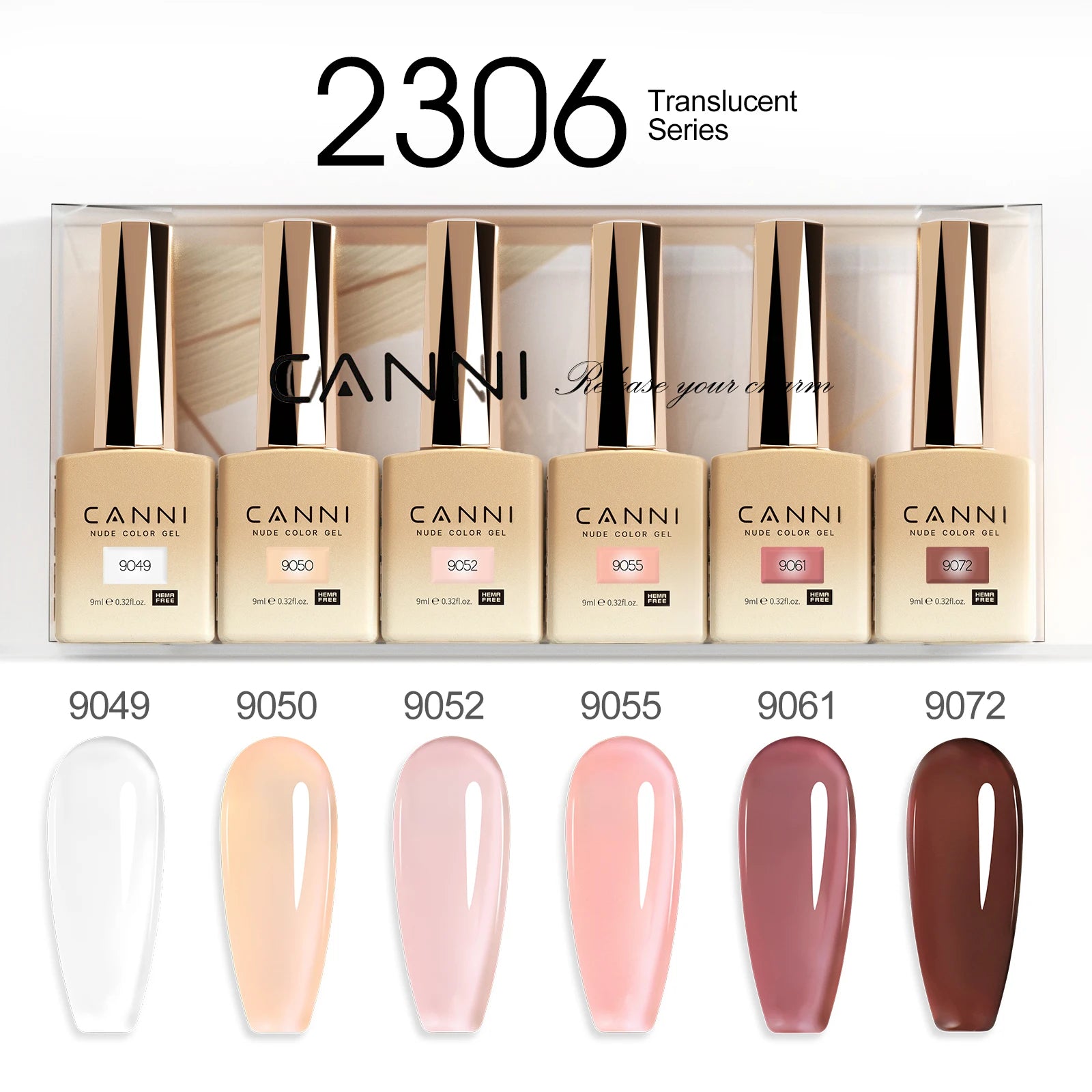 CANNI Semi-Permanent Gel Polish Kit