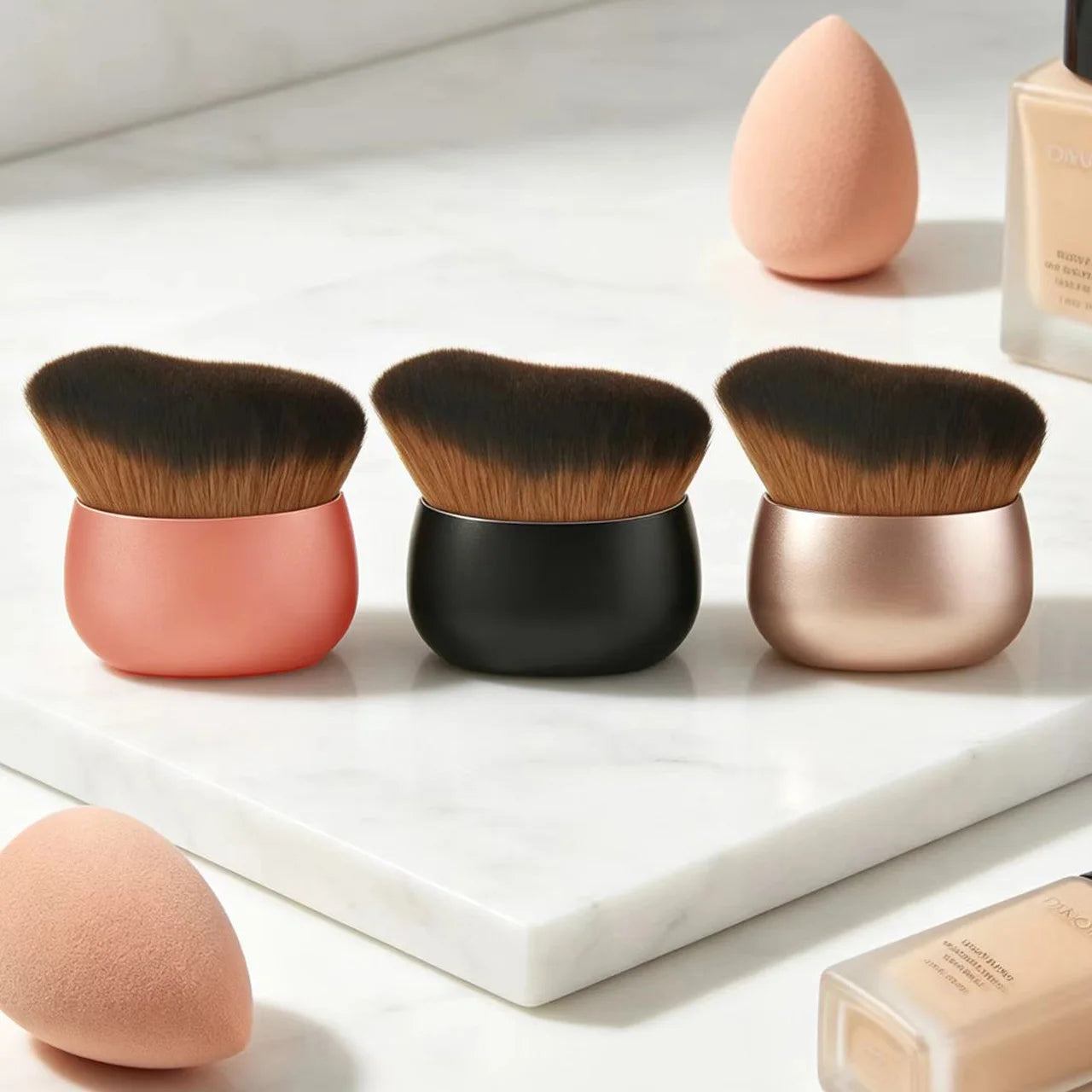 Oval Foundation & Contour Brush