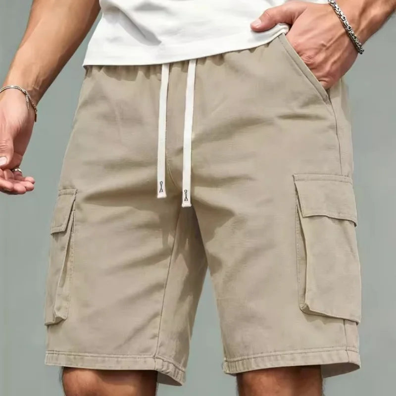 Men's Multi-Pocket Cargo Shorts
