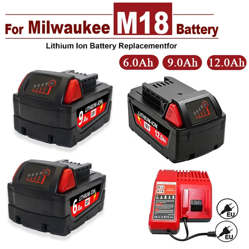 Milwaukee M18 Replacement Battery & Charger