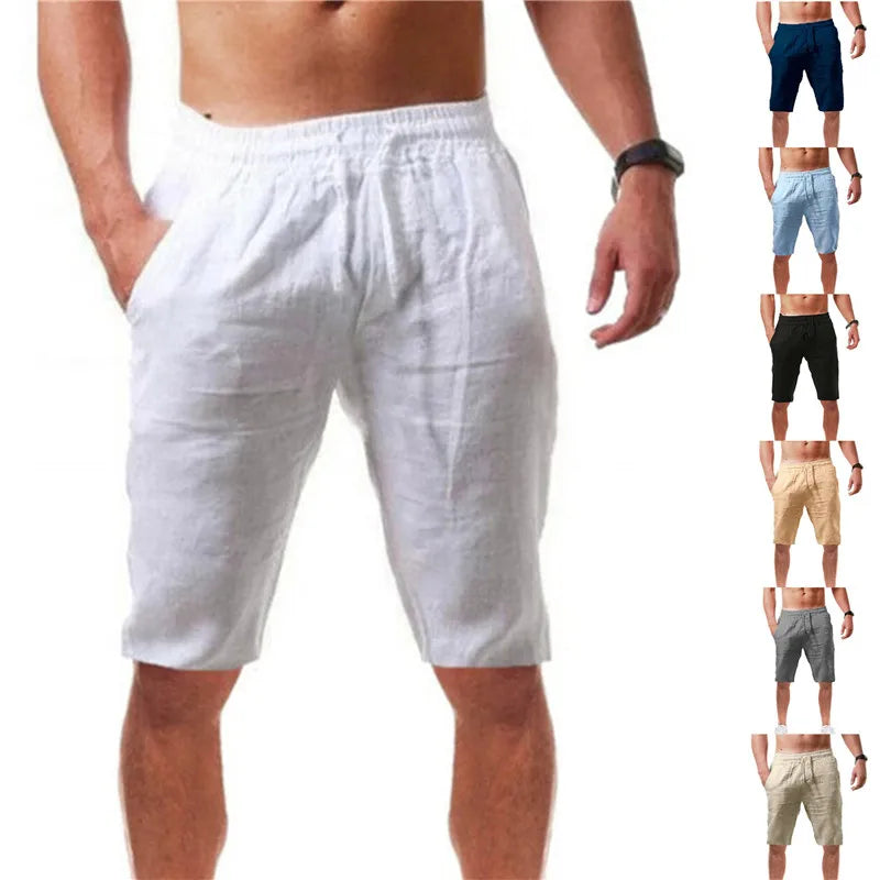 Men's Breathable Cotton Shorts
