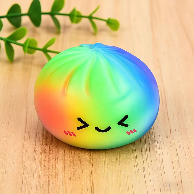 Steamed Bun Dumpling Squishy Toy