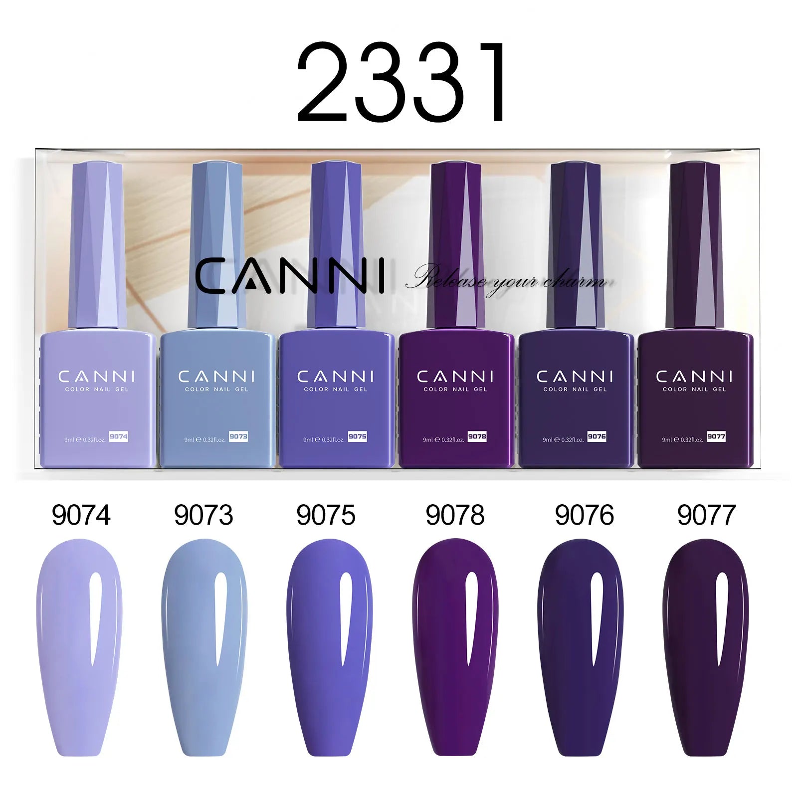CANNI Semi-Permanent Gel Polish Kit