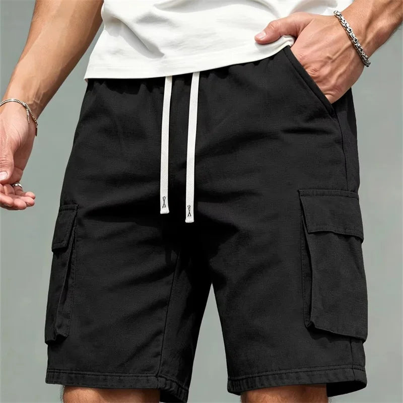 Men's Multi-Pocket Cargo Shorts