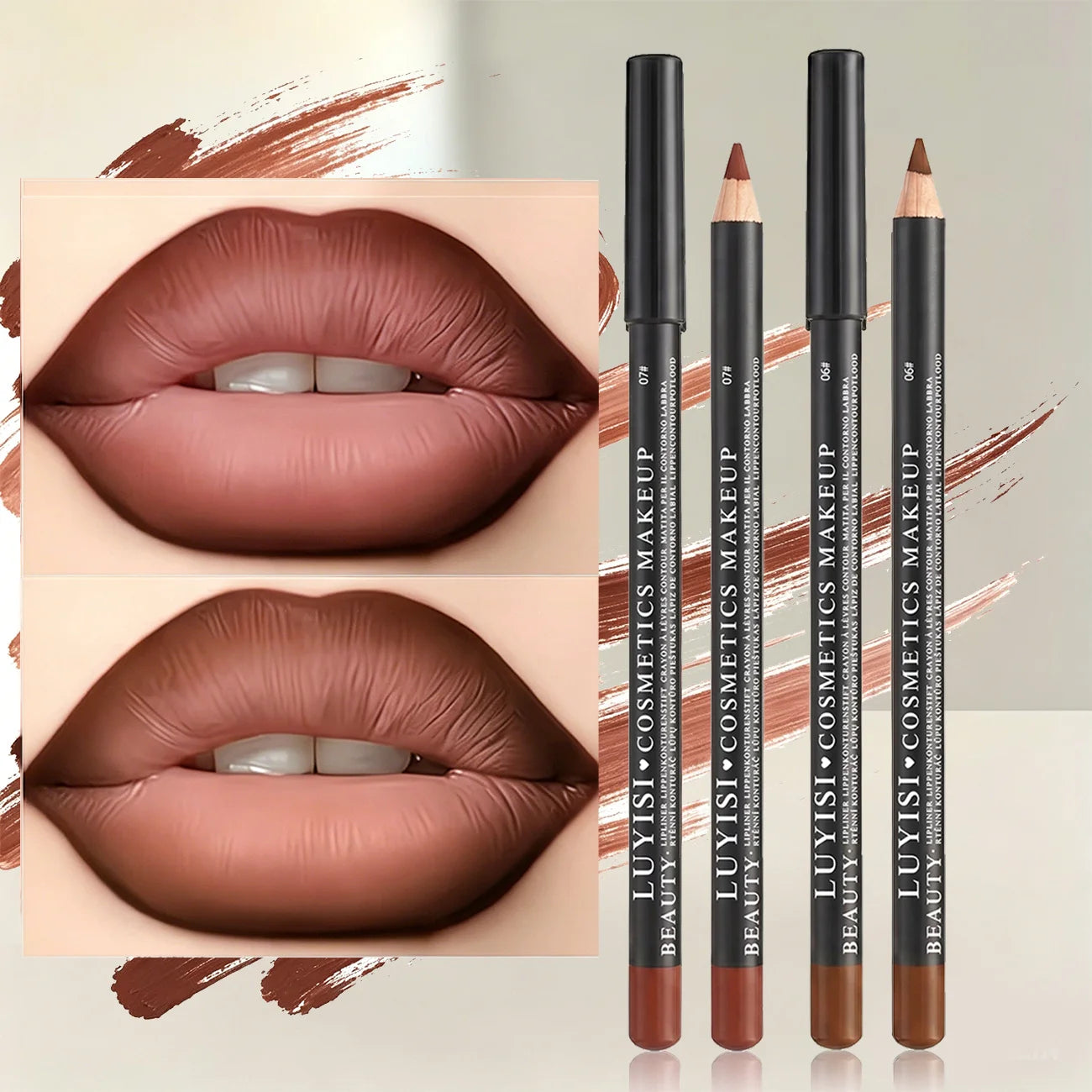 Lip Liner & Eyeliner Duo Set