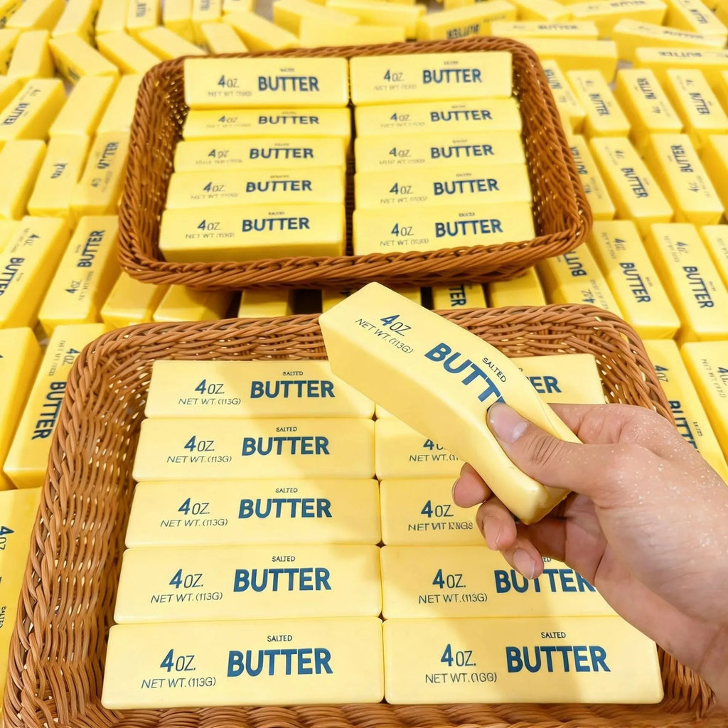 Realistic Butter Stick Squishy Toy