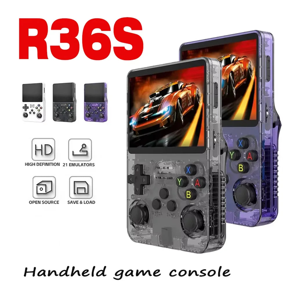 R36S Retro Handheld Game Console (128GB)