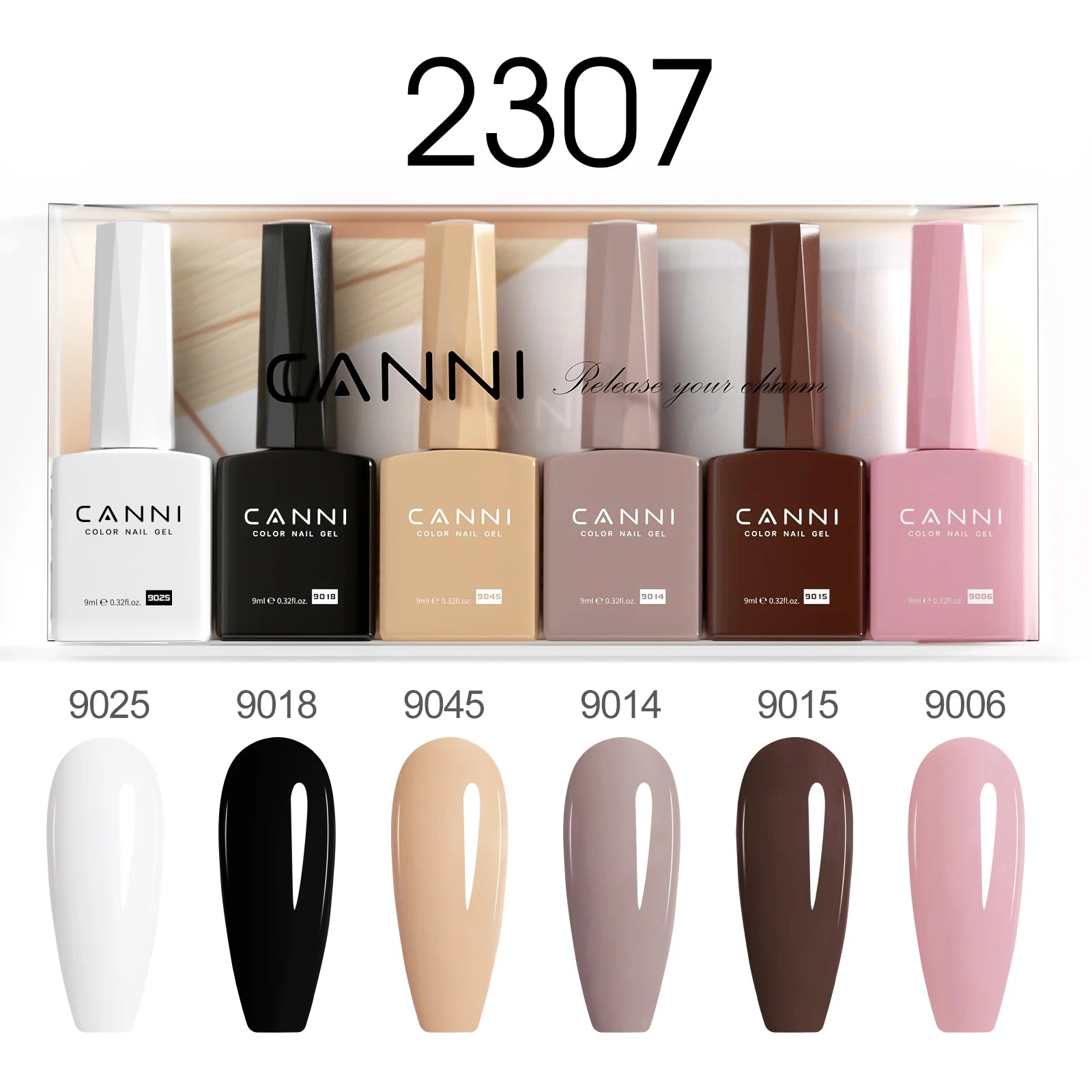 CANNI Semi-Permanent Gel Polish Kit