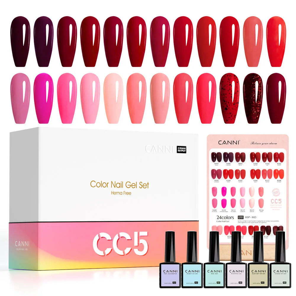 CANNI Semi-Permanent Gel Polish Kit