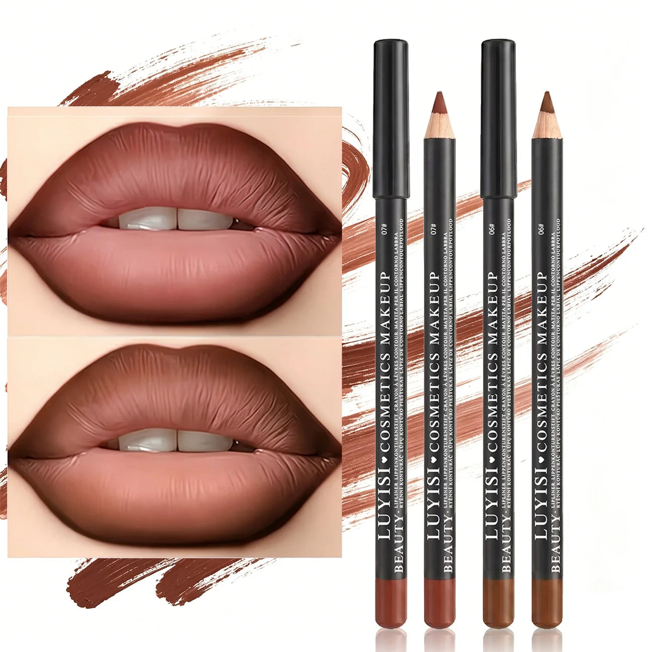 Lip Liner & Eyeliner Duo Set