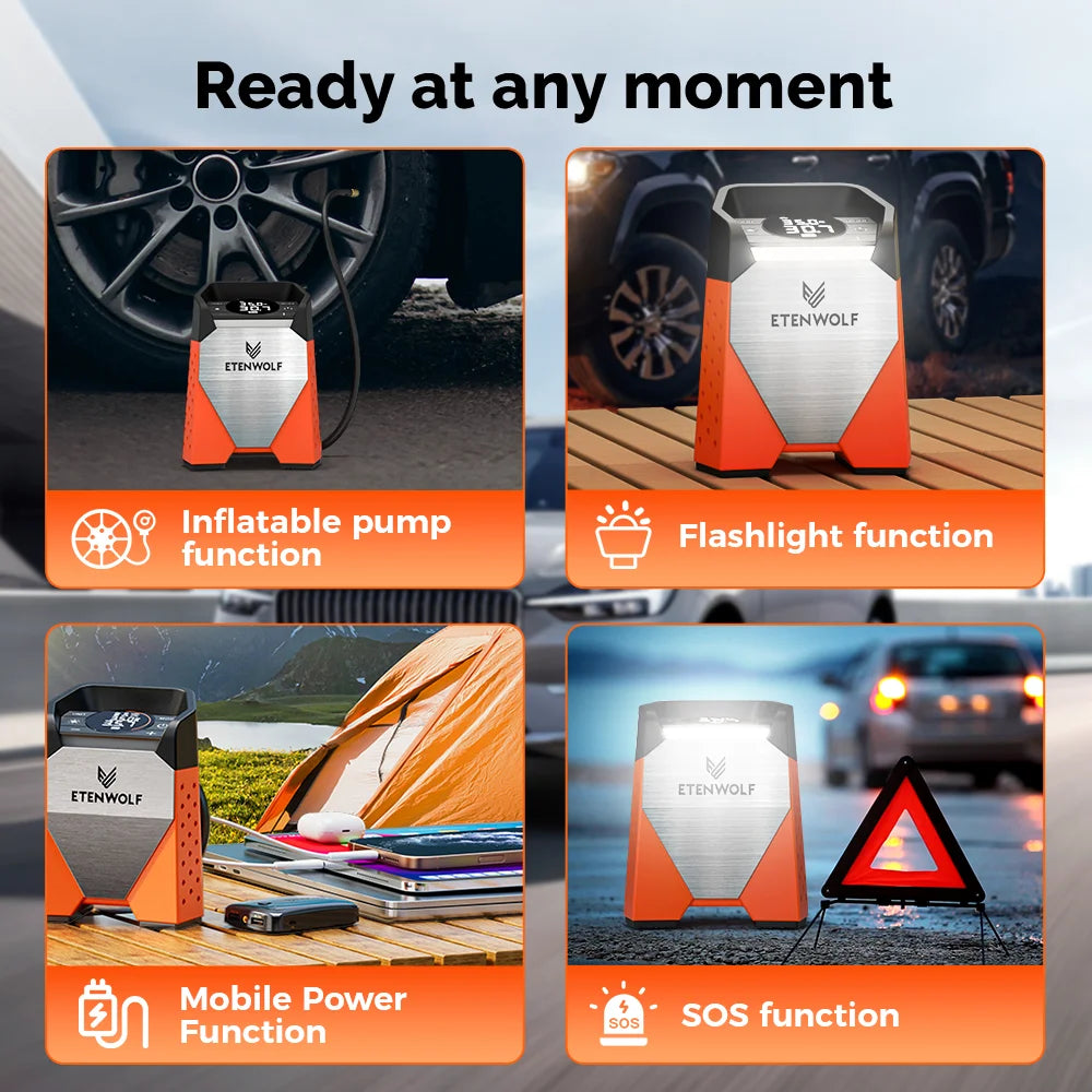 Portable Cordless Tire Inflator
