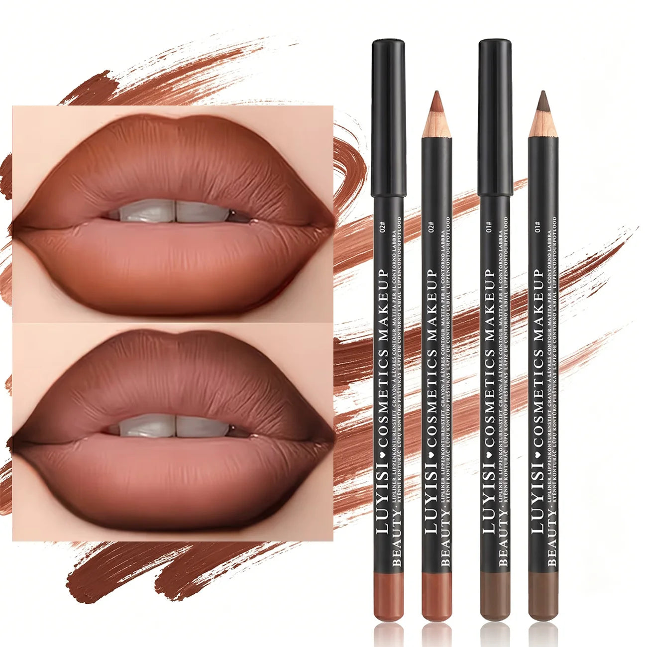 Lip Liner & Eyeliner Duo Set