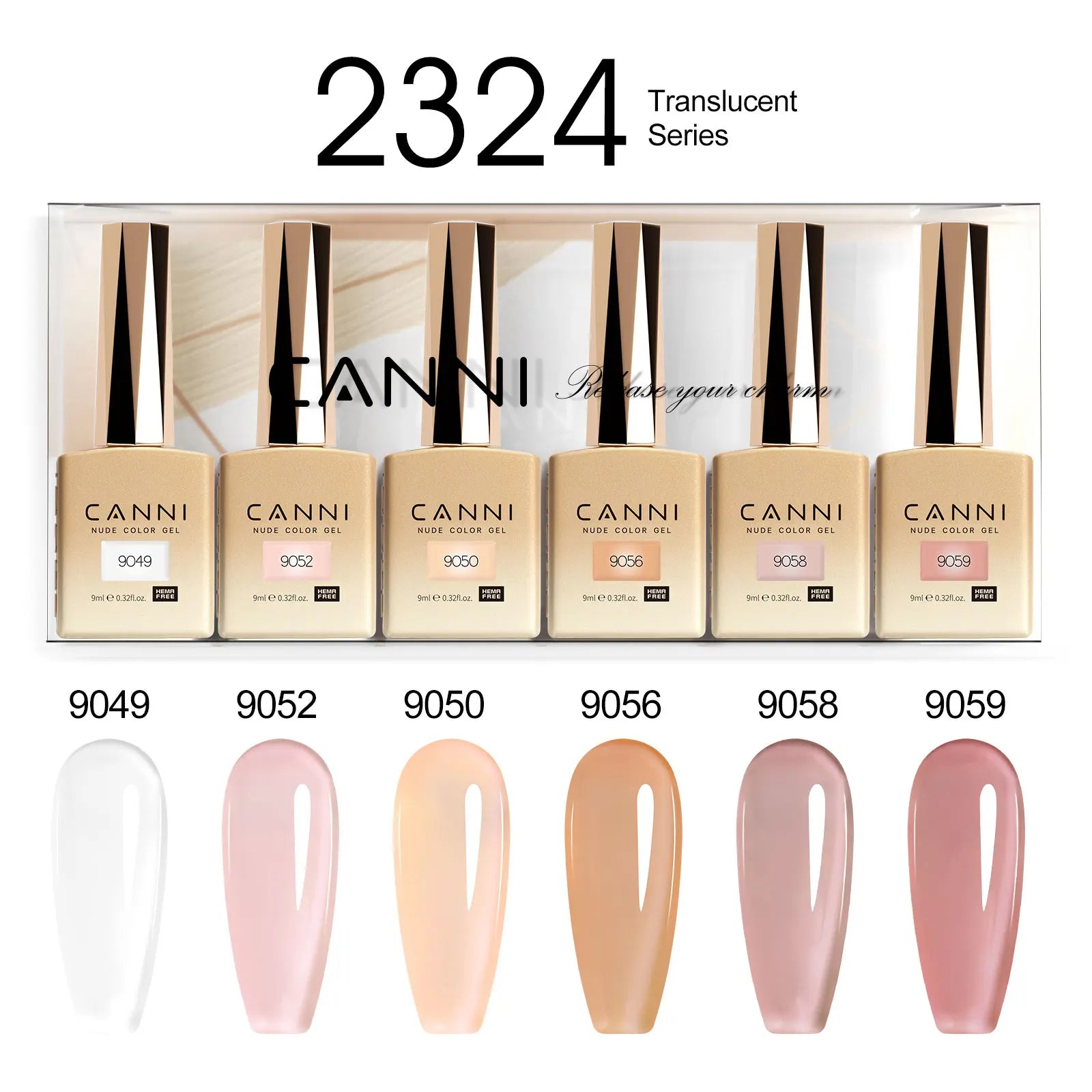 CANNI Semi-Permanent Gel Polish Kit