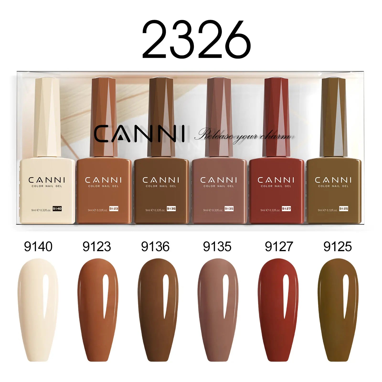 CANNI Semi-Permanent Gel Polish Kit
