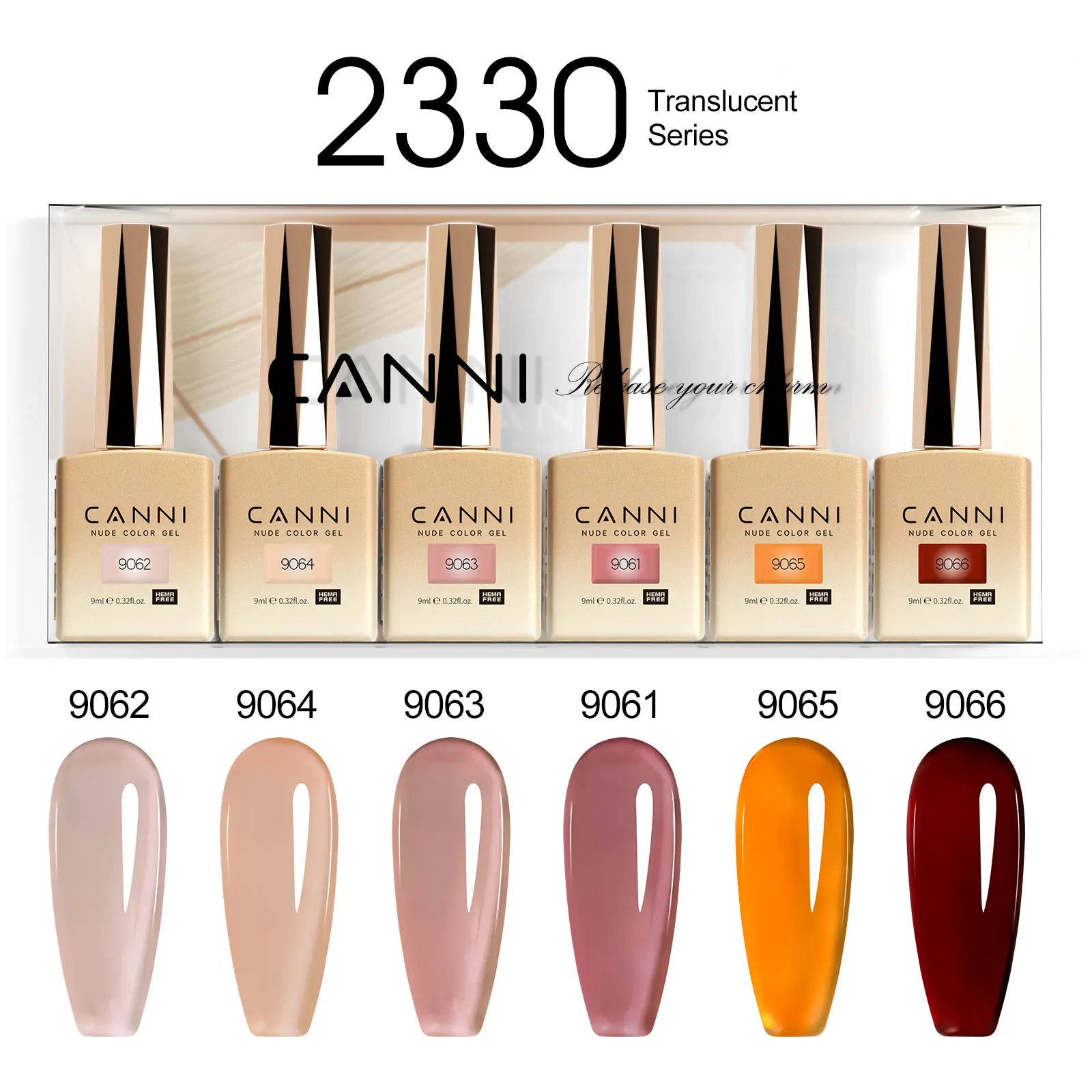 CANNI Semi-Permanent Gel Polish Kit