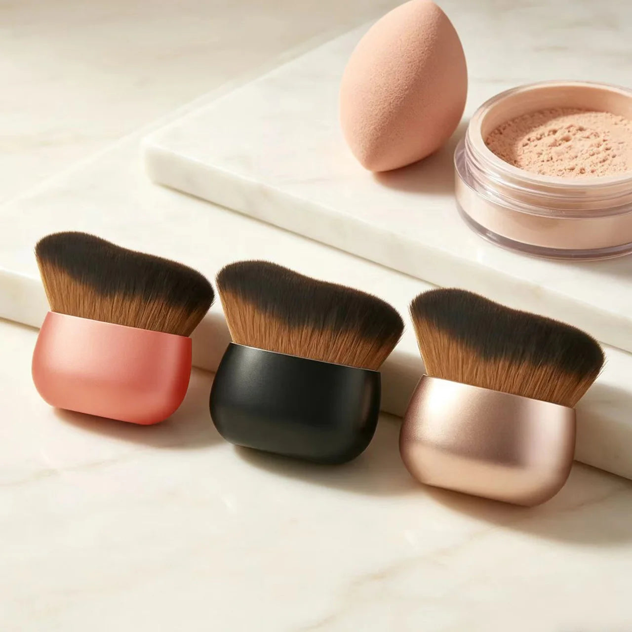 Oval Foundation & Contour Brush