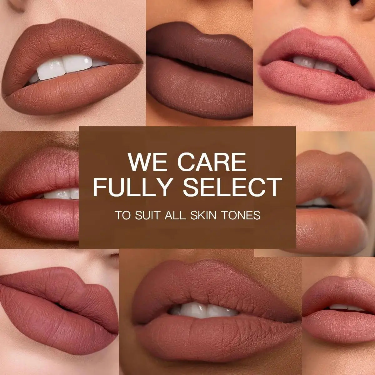 12-Color Matte Lipstick Set with Lip Liner