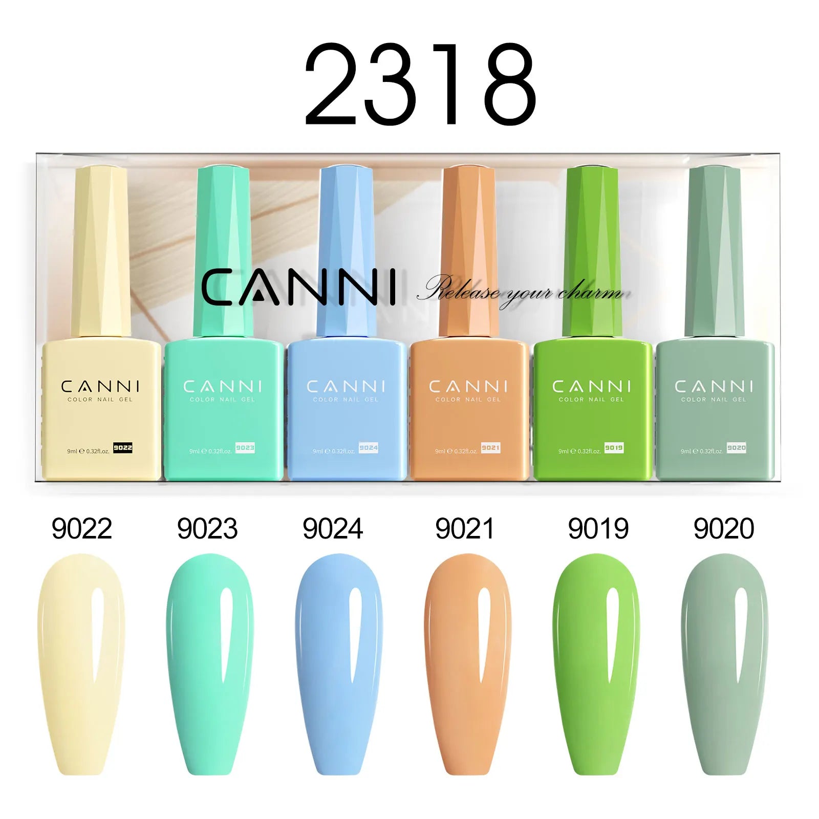 CANNI Semi-Permanent Gel Polish Kit
