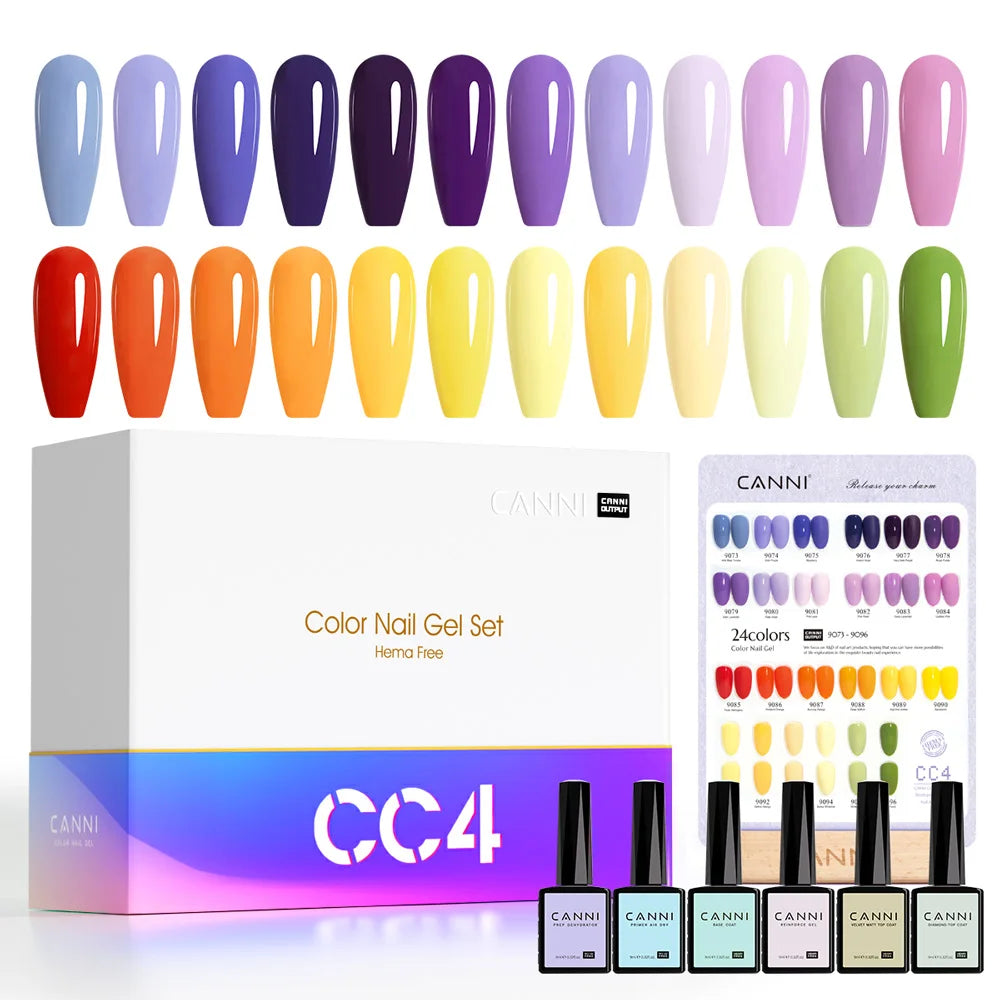 CANNI Semi-Permanent Gel Polish Kit