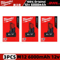 Milwaukee 12V 6.0Ah Replacement Battery