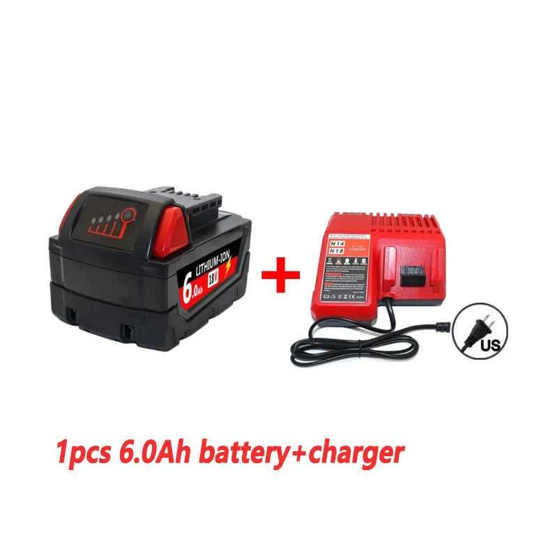 Milwaukee M18 Replacement Battery & Charger