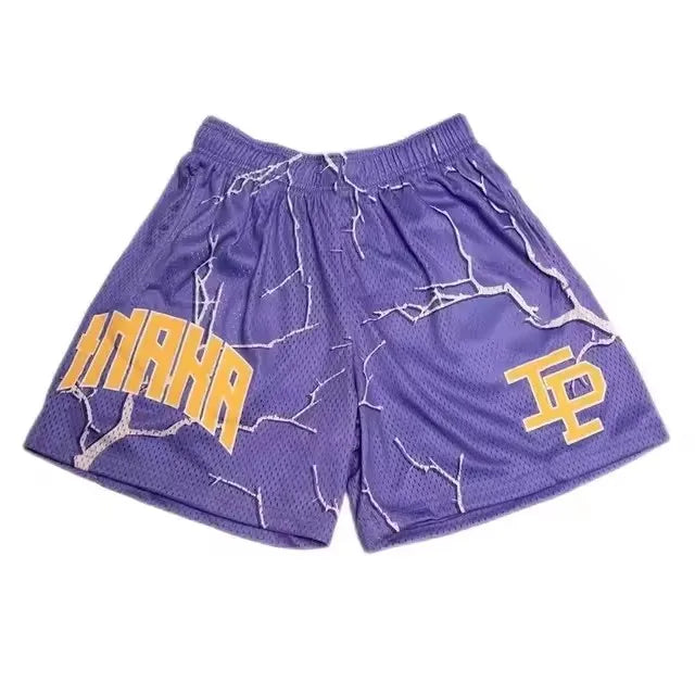 Men's Mesh Basketball Gym Shorts