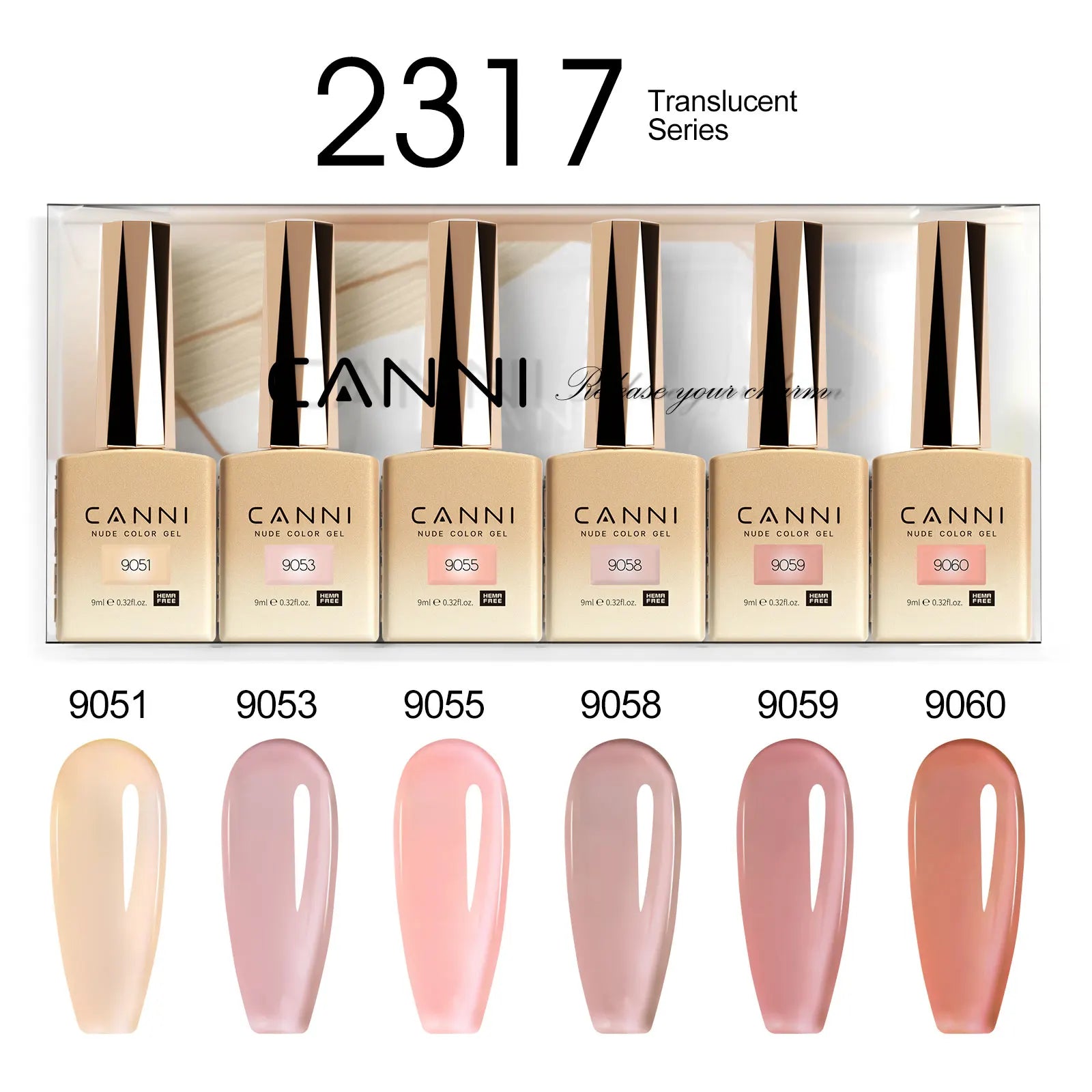 CANNI Semi-Permanent Gel Polish Kit