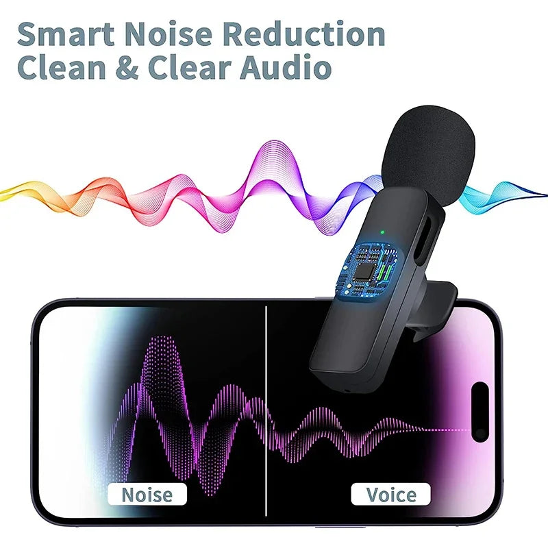 Lavalier Wireless Bluetooth Microphone