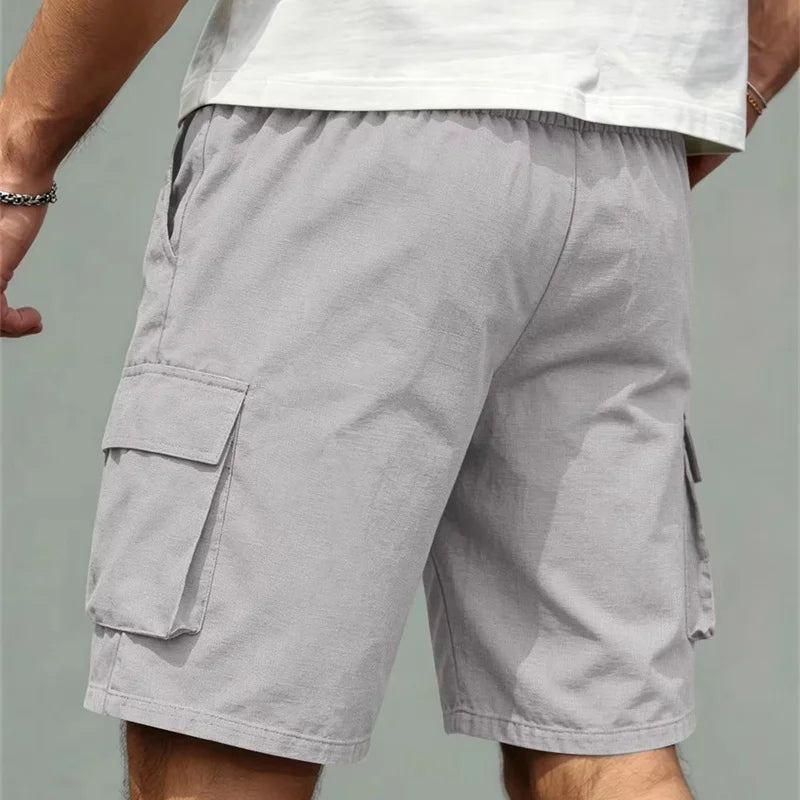 Men's Multi-Pocket Cargo Shorts