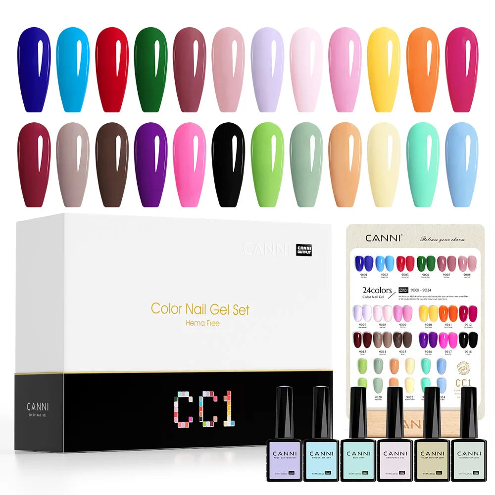 CANNI Semi-Permanent Gel Polish Kit