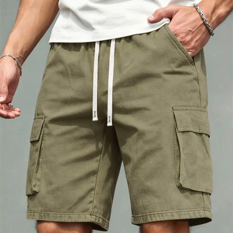 Men's Multi-Pocket Cargo Shorts