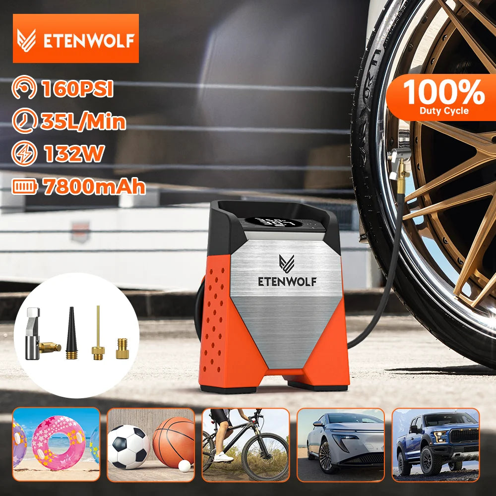 Portable Cordless Tire Inflator