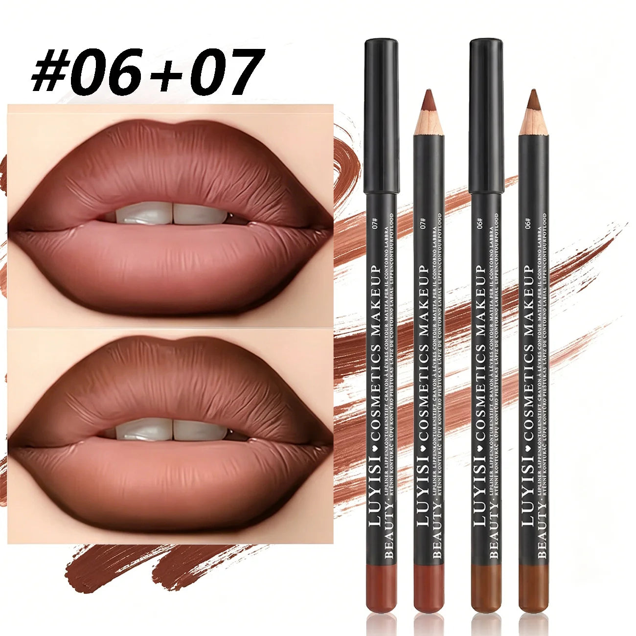 Lip Liner & Eyeliner Duo Set